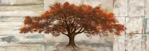 LEONARDO BACCI - RUBRA: Leonardo Bacci - Rubra - 72 X 24 In. - Giclée Print - Gallery Stretched - Ready to hang.