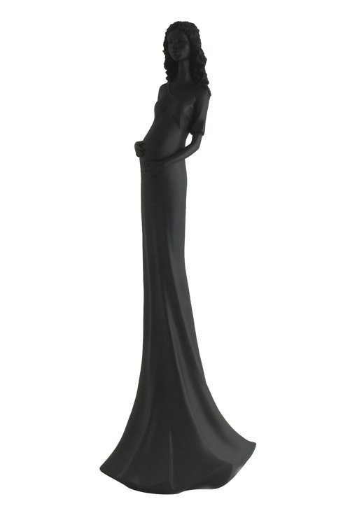 SWEET BURDEN (BLACK): Sweet Burden (black) - Material - Poly Stone - Size - (h) 14
