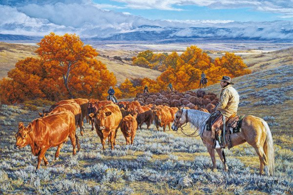 Where Change Comes Slowly by Tim Cox: Where Change Comes Slowly by Tim Cox - Edition Size: 150 - Giclee on Canvas - Signed & Numbered Dimensions: 24 x 36 Release Date: 1-2014 ……….As a young child, Tim Cox vowed he “was going to be