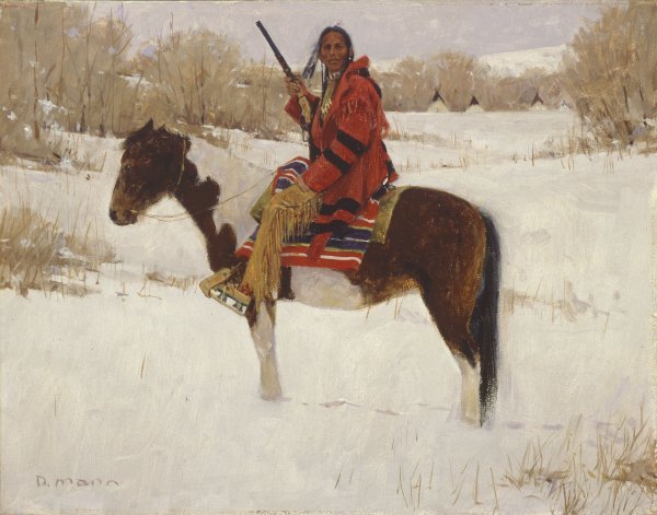 Winter's Whisper by David Mann: Winter's Whisper by David Mann -- Giclee on Canvas - Artist Proof Dimensions: 16 x 20 Edition Size: 15