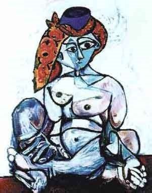 #099 Nude Lady With Scarf Pablo Picasso Estate Signed: Pablo Picasso Giclee Titled “nude Lady With Scarf”. This Piece Is Pencil Hand Signed On The Lower Right As ‘collection Domaine Picasso’ And Has An Embossed Seal Stamped By The Picasso Estate. 