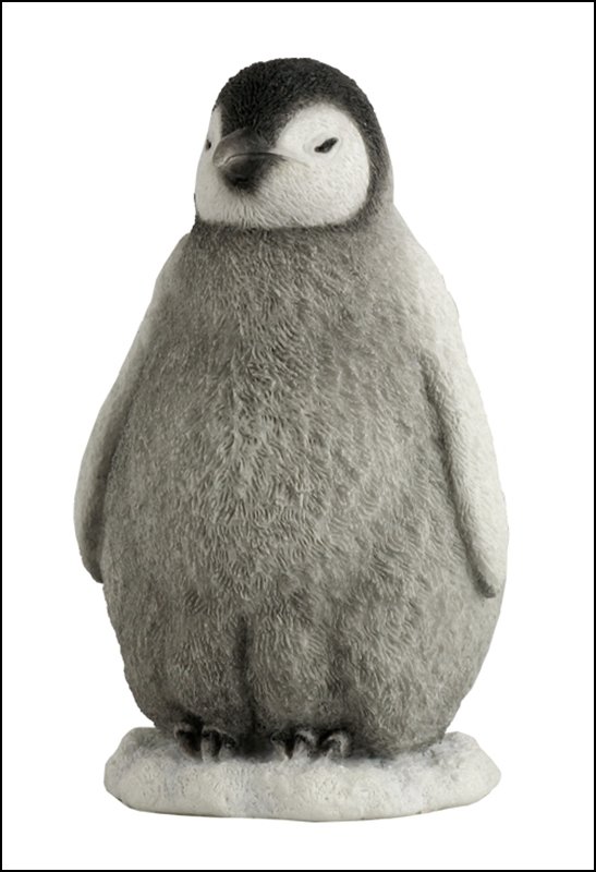 BABY PENGUIN: Baby Penguin - Material - Poly Stone - Size - (h) 4 7/8