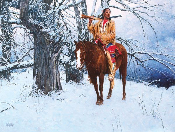 Winter Stillness by David Mann: Winter Stillness by David Mann -- Giclee on Paper - Signed & Numbered Dimensions: 21 x 28 Edition Size: 950