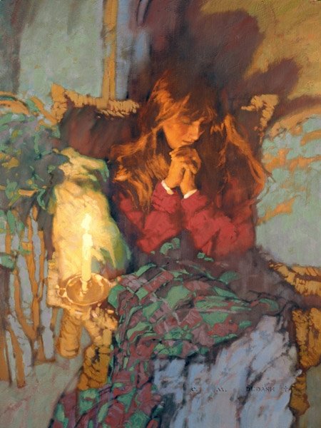 Peace in Prayer by Michael Dudash: Peace in Prayer by Michael Dudash -- Open Giclee Poster Dimensions: 24 x 18 Edition Size: Open