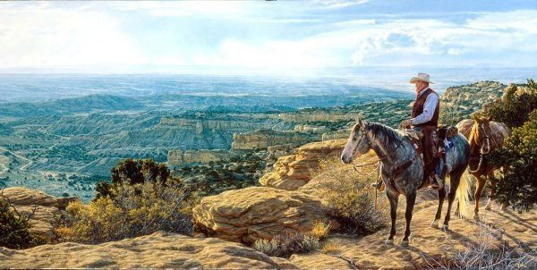 Where Freedom Lives by Tim Cox: Where Freedom Lives by Tim Cox -- Print - Artist Proof Dimensions: 17 x 34 Edition Size: 95