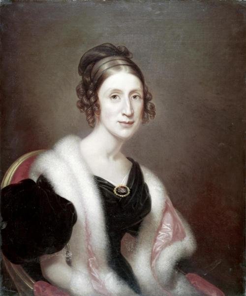 JAMES PEALE - MARY BREWER: James Peale - Mary Brewer - 30 X 36 In. - Giclée Print - Gallery Stretched - Ready to hang.