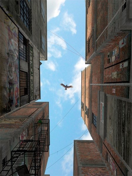 Afternoon Alley by Cynthia Decker: Afternoon Alley by Cynthia Decker -- Giclee on Canvas, Signed - Museum Wrapped Dimensions: 16 x 12 Edition Size: Open
