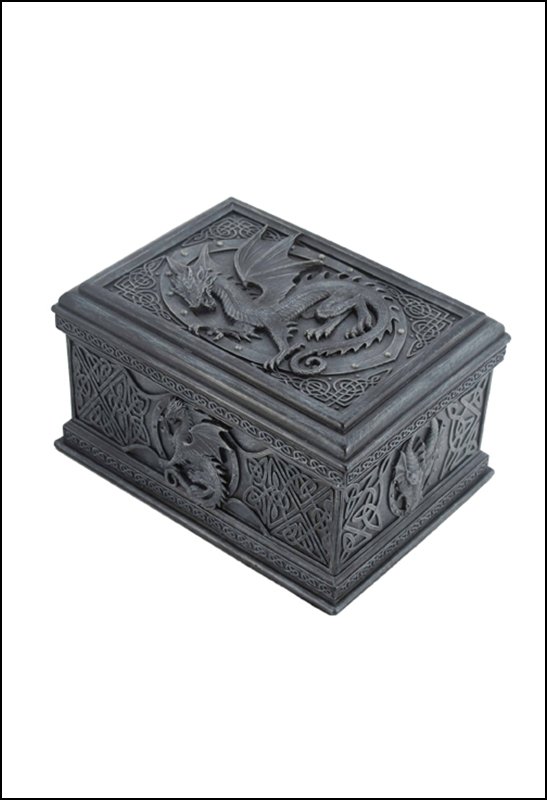 CELTIC DRAGON TRINKET BOX (1 of 1)