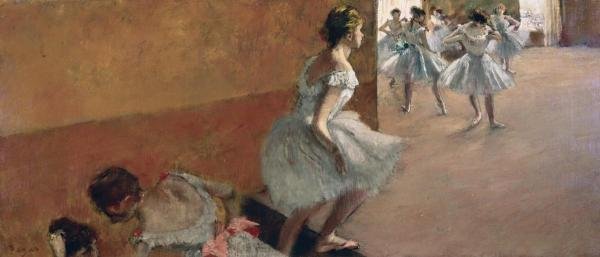Edgar Degas - Danseuses Montant Un Escalier (1 of 1)