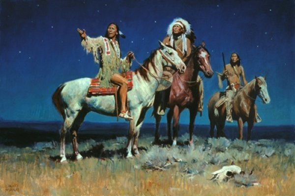David Mann - Night Signs: David Mann - Night Signs Giclee on Canvas - Signed & Numbered Dimensions: 24 x 36 Edition Size: 95