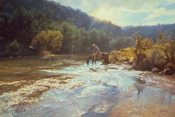 Bob Wygant - Refreshing Moment: Bob Wygant - Refreshing Moment Giclee on Canvas - Artist Proof Dimensions: 24 x 36 Edition Size: 15