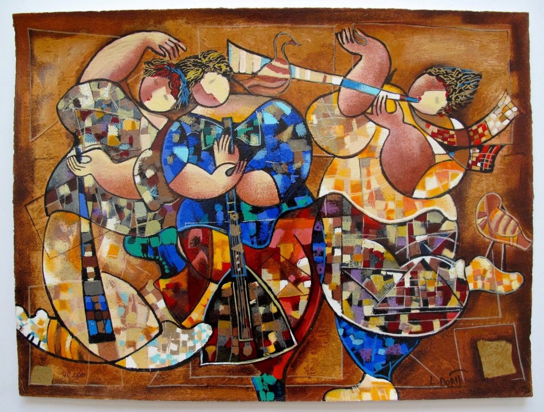 Dorit Levi Peaceful Feelings Hand Signed Limited (1 of 1)