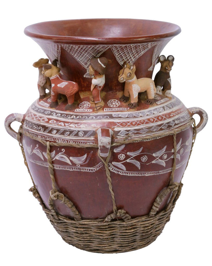 HAND MADE HARVEST VASE (1 of 4)