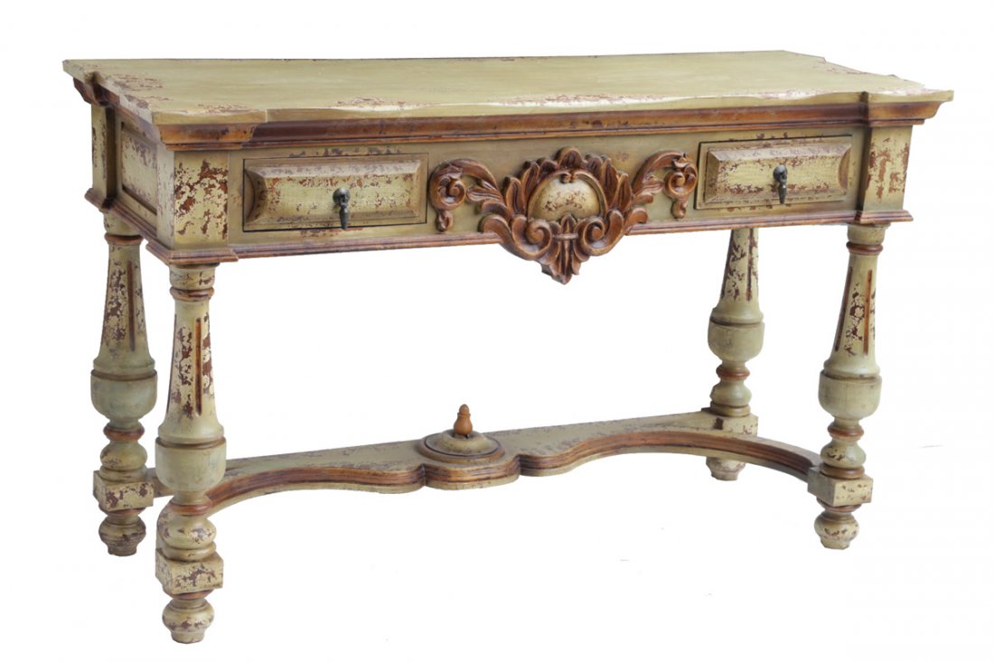 HAND PAINTED CONSOLE (1 of 4)
