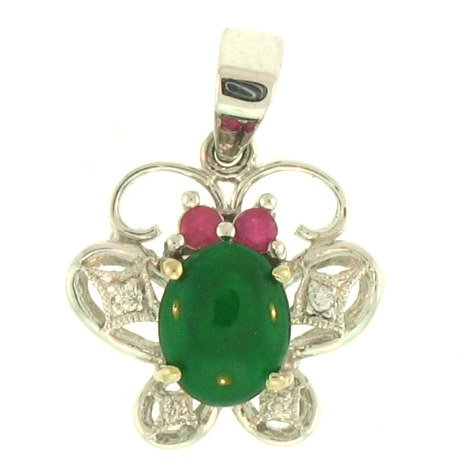 Burmese Green Jade Pendant (1 of 1)