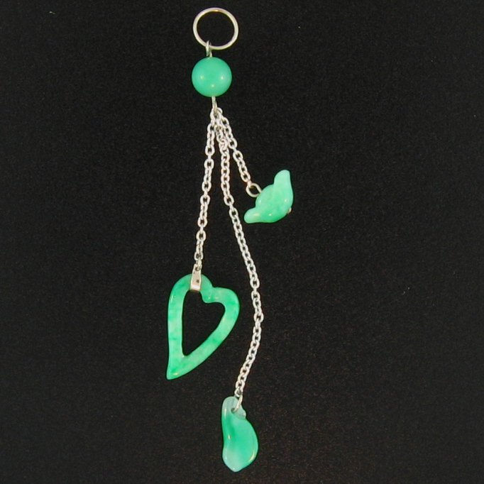 Untreated Green Jade Pendant (1 of 1)