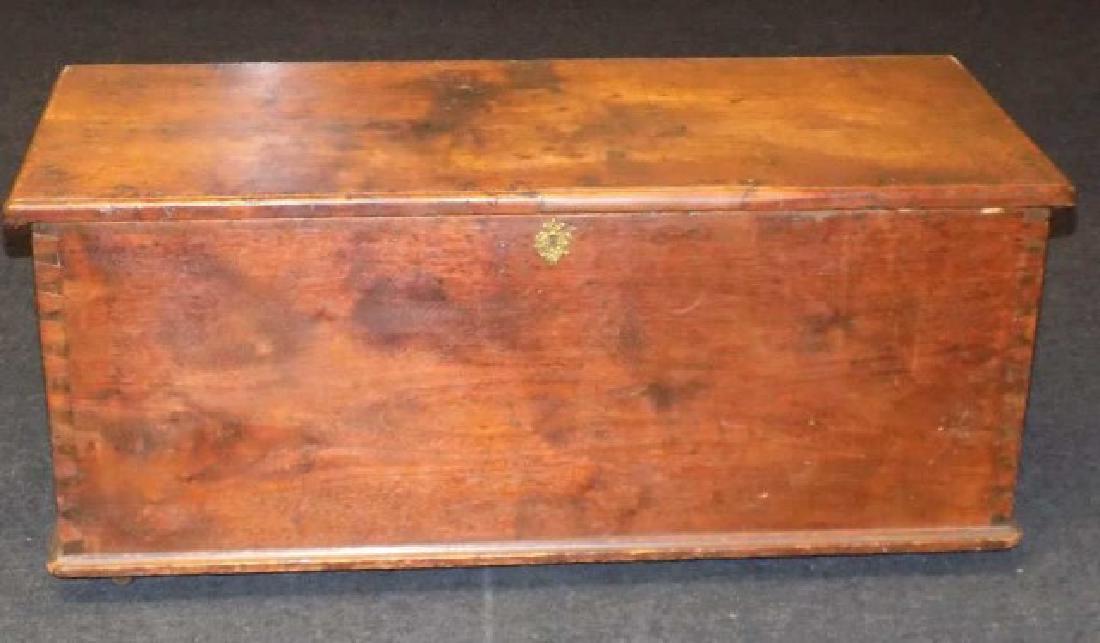 19TH CENTURY HUDSON VALLEY CHERRY BLANKET CHEST (1 of 7)
