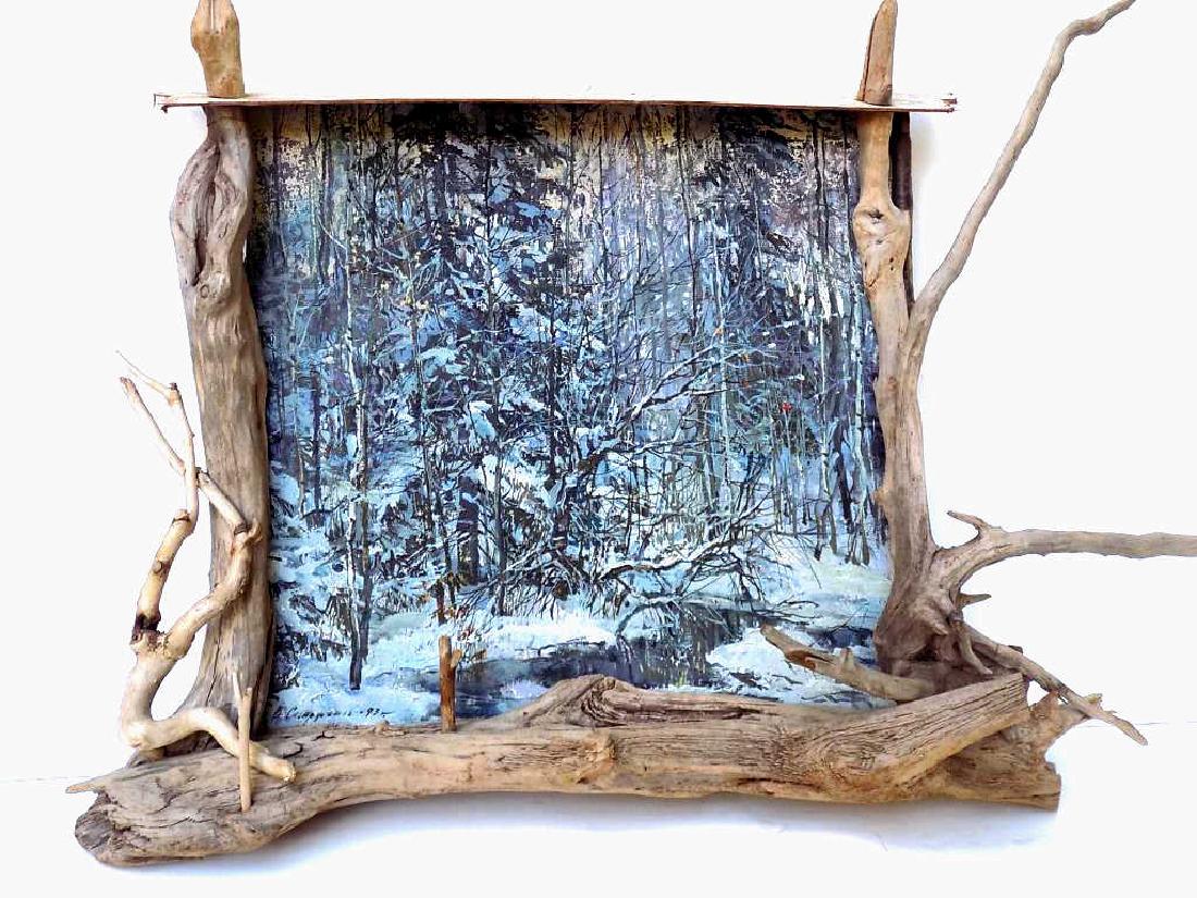 SAFRONOV - RUSSIAN WINTER LANDSCAPE PAINTING Vitali (1 of 3)