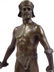 HANS KECK - BRONZE WARRIOR GLADIATOR STATUE - 2