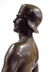 HANS KECK - BRONZE WARRIOR GLADIATOR STATUE - 4