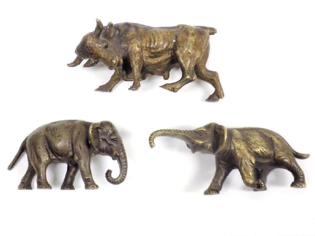 GROUP OF MINIATURE VIENNA BRONZE ANIMALS (1 of 5)