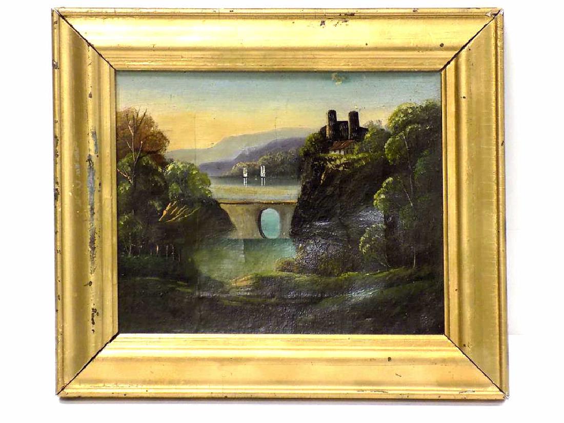 19TH CENTURY HUDSON VALLEY SCHOOL PAINTING (1 of 3)