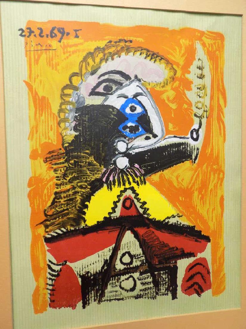 PICASSO - ABSTRACT FIGURE SILK SCREEN (1 of 3)