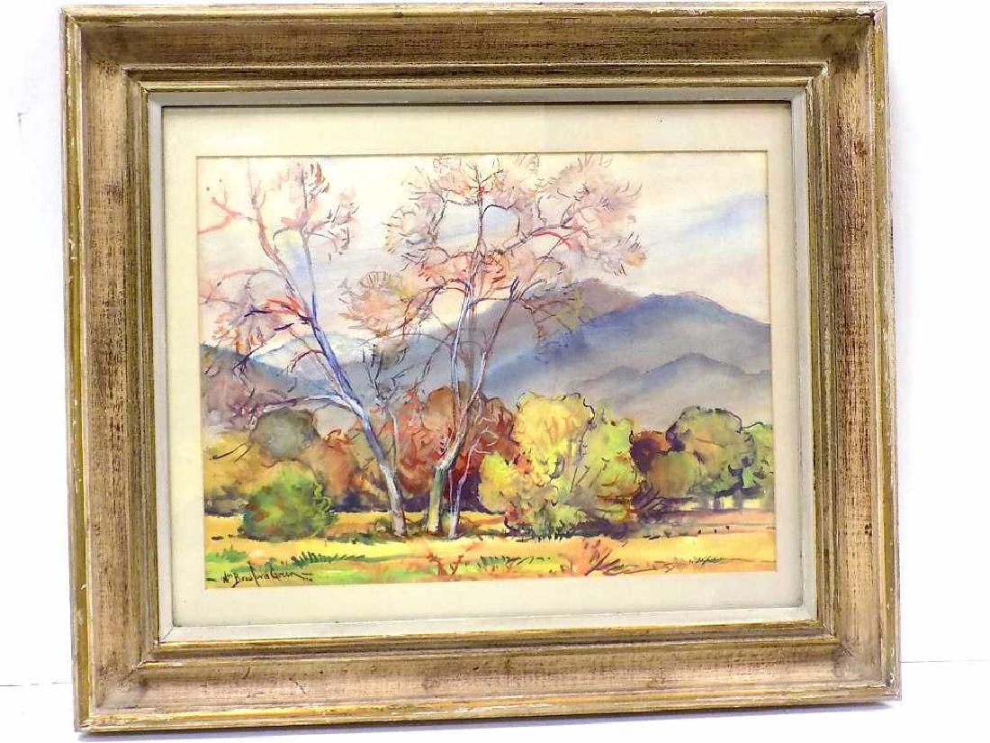 WILLIAM BRADFORD GREEN - HUDSON VALLEY WATERCOLOR (1 of 3)