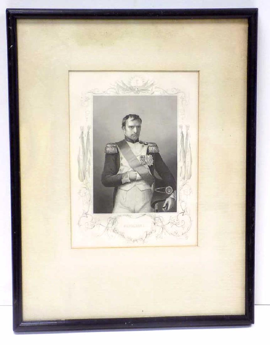 19TH CENTURY EARLY NAPOLEON ENGRAVING (1 of 2)