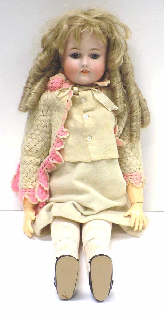 BIG BERGMANN SIMON & HALBIG 26" BISQUE DOLL (1 of 7)