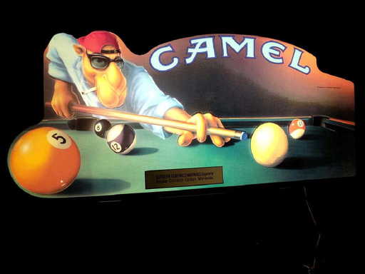 Camel Cigarettes Billiards Advertising Light