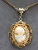 VICTORIAN 9K ROSE GOLD CAMEO PENDANT - 2