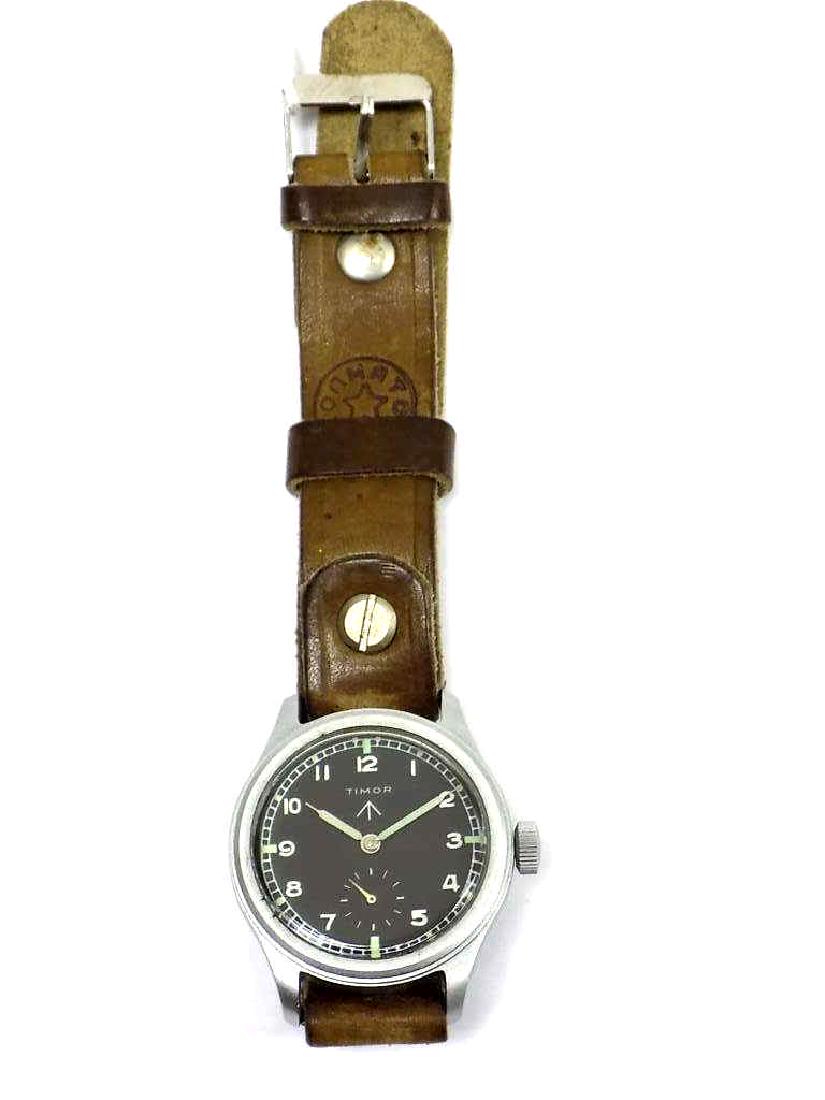 TIMOR WWW WORLD WAR II RADIUM MILITARY WRISTWATCH (1 of 3)