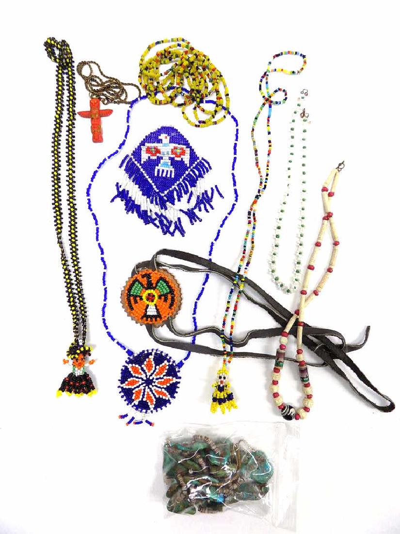 NATIVE AMERICAN INDIAN JEWELRY GROUP (1 of 3)