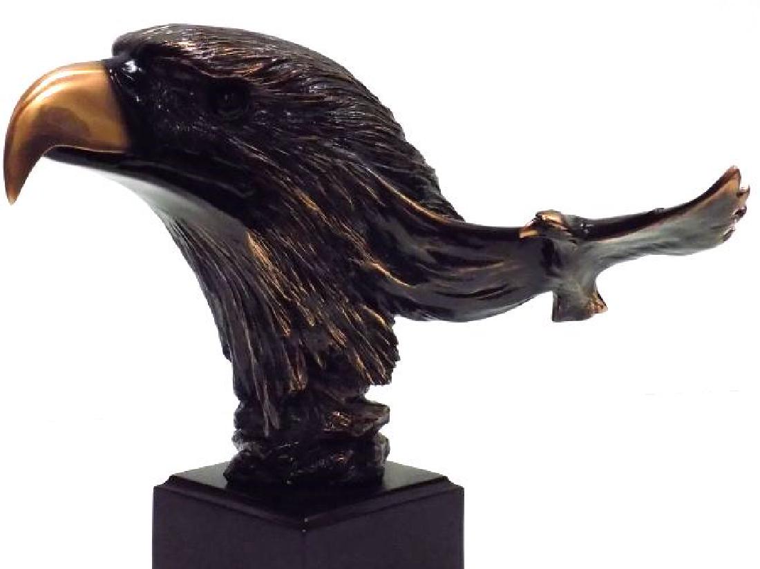 AMERICAN EAGLE BRONZE SCULPTURE (1 of 3)