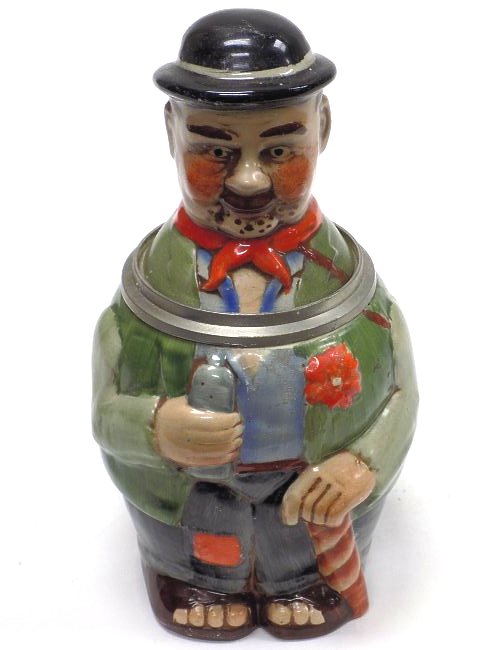 GOEBEL HOBO CHARACTER BEER STEIN (1 of 3)