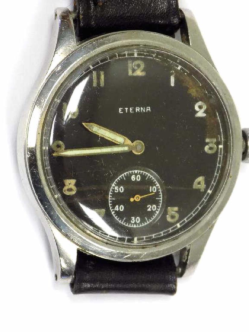 ETERNA MAJETEK MILITARY ISSUED PILOTS WRISTWATCH (1 of 4)