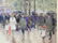 ANDRE GISSON IMPRESSIONIST PARIS STREETS PAINTING - 5