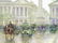 ANDRE GISSON IMPRESSIONIST PARIS STREETS PAINTING - 6