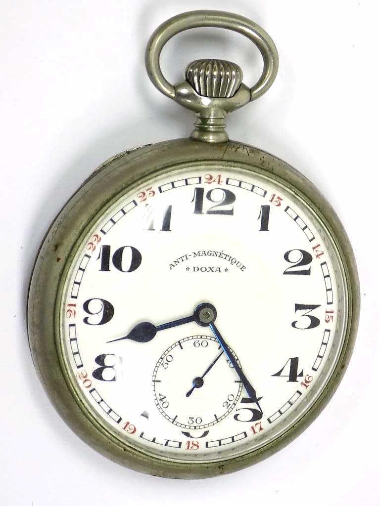 pocket watch with lid