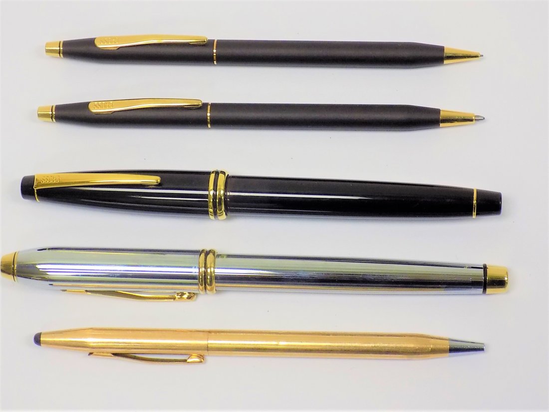 QUALITY CROSS PENS / PENCILS GROUP INC. GOLD FILLED (1 of 2)