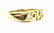14K YELLOW GOLD & DIAMOND LOVE RING - 2