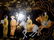 SUPERB CHINESE LACQUERED PAINTED 6 PANEL SCREEN - 4
