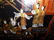 SUPERB CHINESE LACQUERED PAINTED 6 PANEL SCREEN - 7