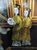 SUPERB CHINESE LACQUERED PAINTED 6 PANEL SCREEN - 8