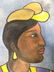 DIEGO RIVERA - LATIN AMERICAN GIRL WATERCOLOR - 3