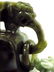 MAGNIFICENT CHINESE TAOTIE DRAGON JADE CENSER - 6
