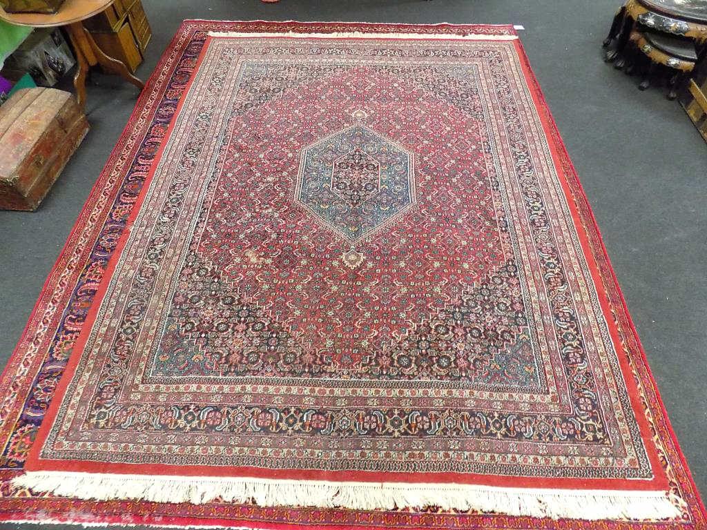 KIRMAN ORIENTAL ROOM SIZE CARPET / RUG (1 of 5)