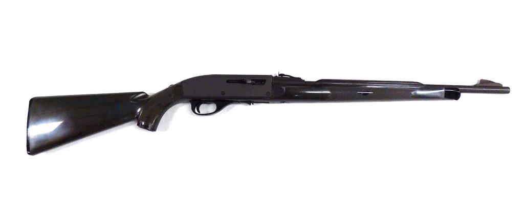 REMINGTON APACHE 77 NYLON .22 CALIBER LONG RIFLE: Remington Apache 77 Nylon .22 Caliber Long Rifle. Magazine fed. Rare Dark Blue Green Stock only available through Kmart. Produced to not require any lubricants, ideal for Winter hunting and the Arctic