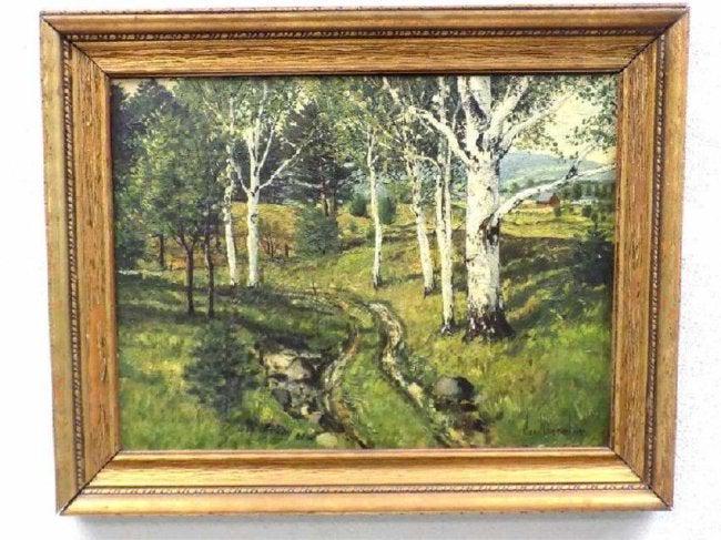 CECIL LARSON - COUNTRY LANDSCAPE PAINTING (1 of 4)